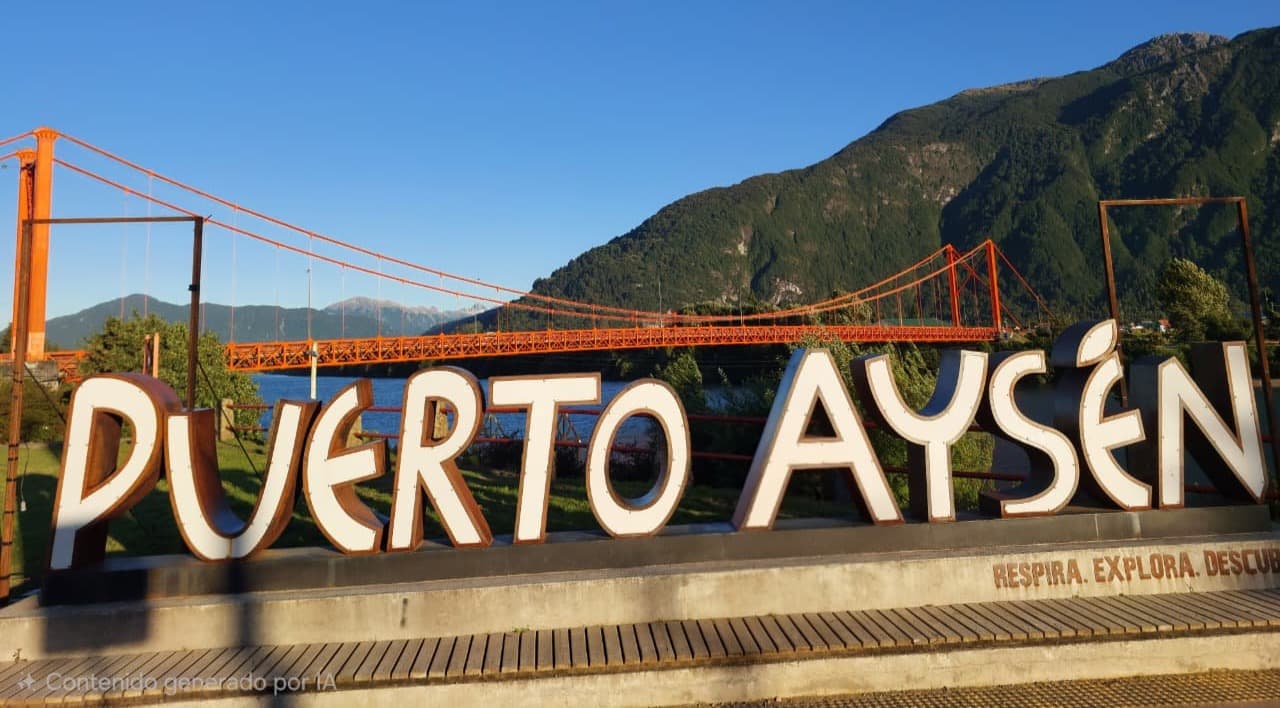 Letras Gigantes Puerto Aysén